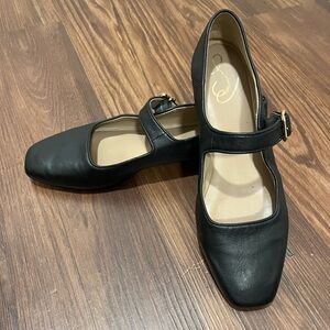 Sam Edelman Michaela Leather Mary Jane Flats Size 10